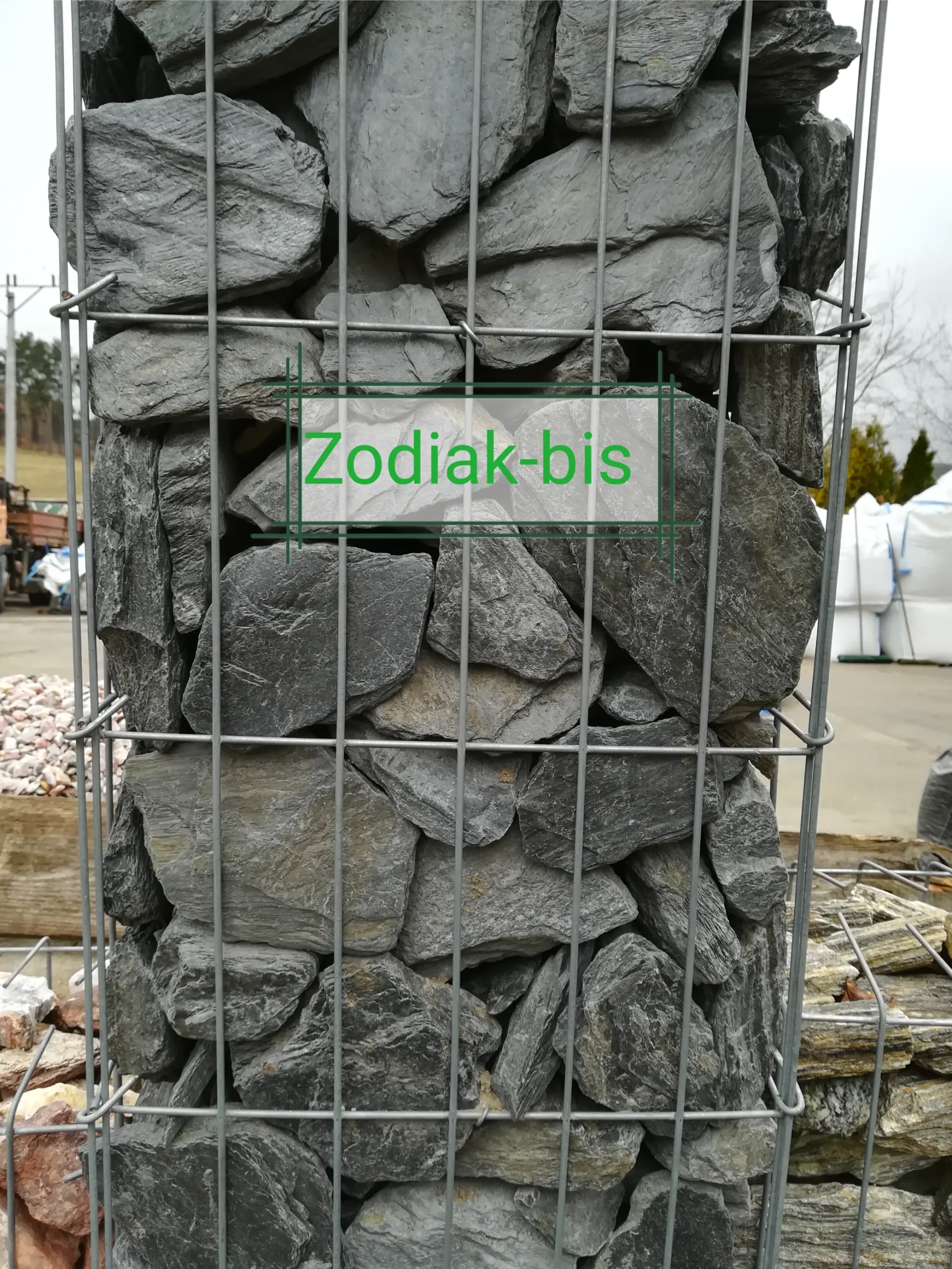 Kora kamienna antracytowa