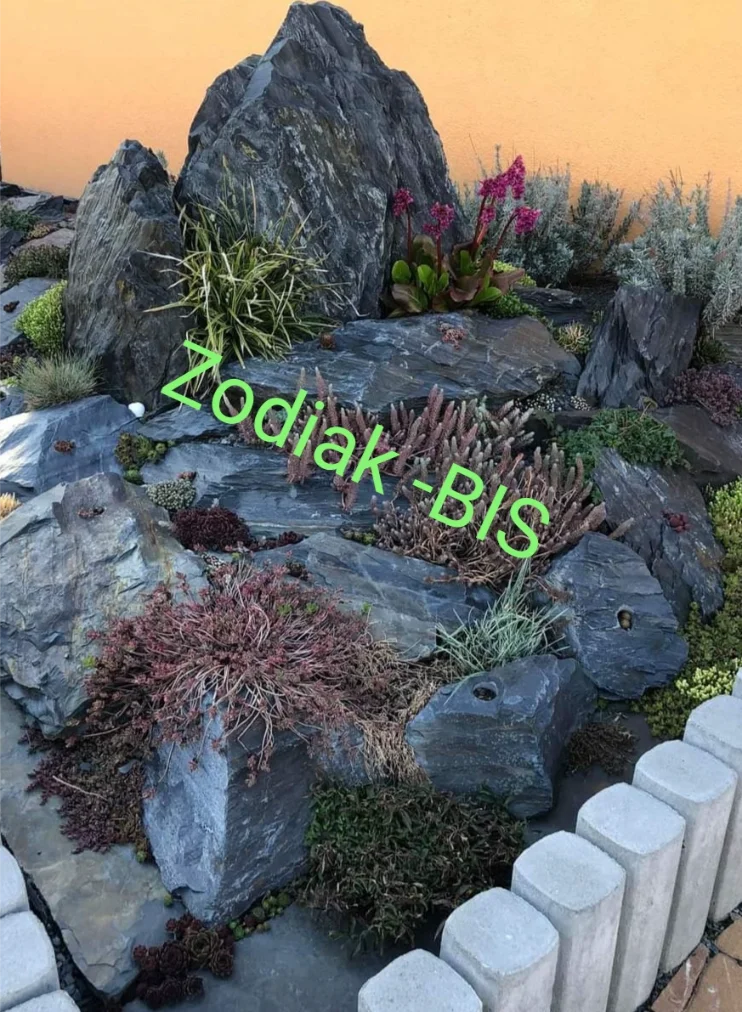 aranżacje ogrodu z kamienia